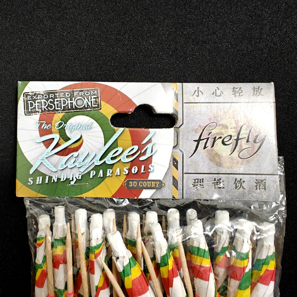 Firefly Serenity KAYLEE´s Parasols 29 Piece Drinks Cocktails 2016 New - Picture 3 of 5